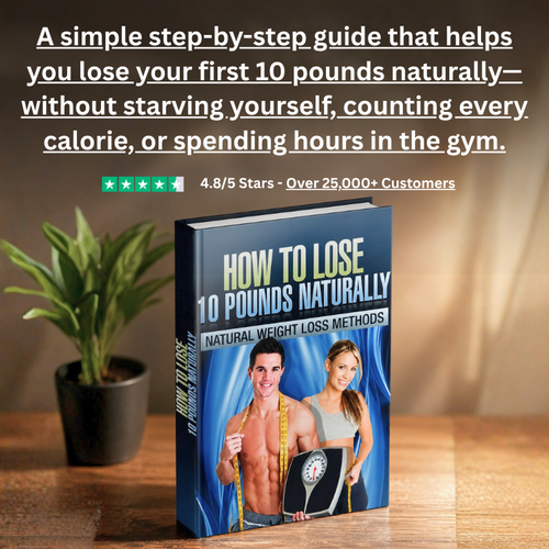 How to Lose 10 Pounds Naturally