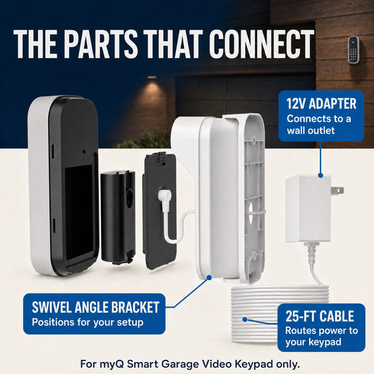 Garage Keypad PowerLink — Plug-In Power Kit