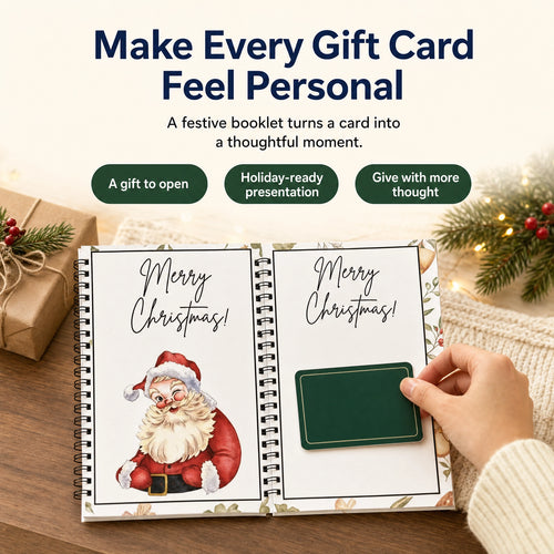 Christmas Gift Card Moment Book — Make Every Card Feel Personal