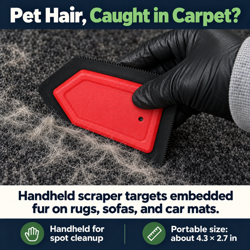 Pet Hair Fabric Scraper — Target Embedded Fur