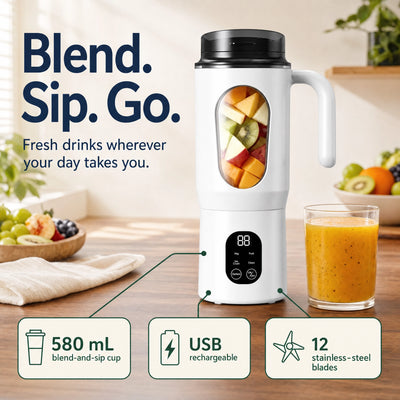 Portable Blend Cup — Fresh Drinks Wherever You Go