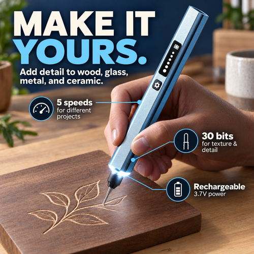 Handheld Engraving Kit — Add Personal Detail