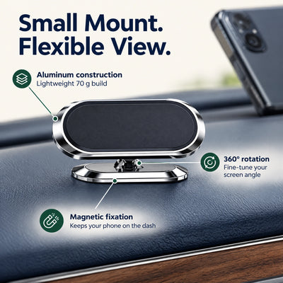 PivotView Magnetic Dash Mount — Flexible Viewing