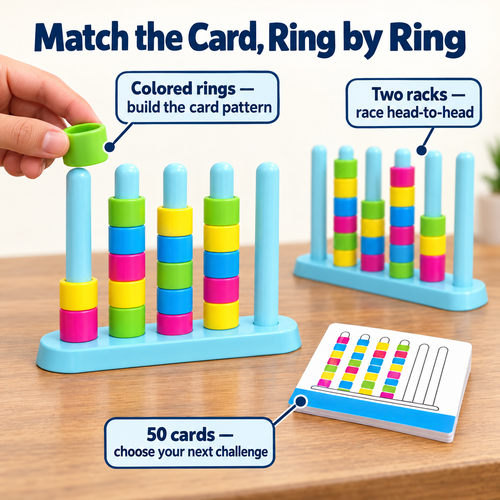 Color Stack Challenge — Race to Match