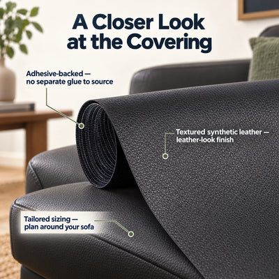 Sofa Upholstery Cover Sheet — Refresh Worn Surfaces