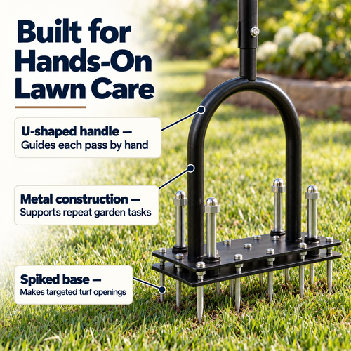 Steadwell Lawn Aerator — Targeted Turf Care