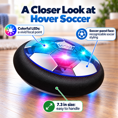 Steadwell Hover Soccer Ball — Bring Soccer Play Indoors