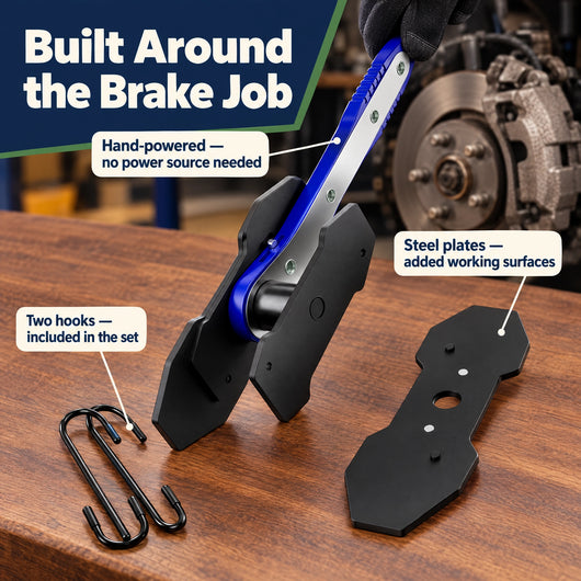 Caliper Piston Press — Ready for Brake Pad Service