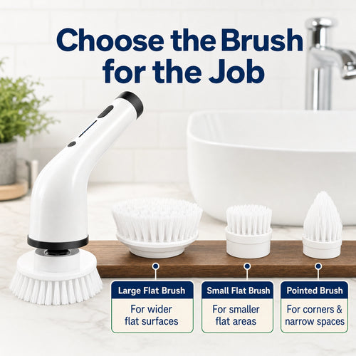 SpinReach Scrubber — Focused Cleaning