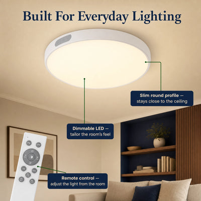 MotionGlow Ceiling Light — Light Where You Need It
