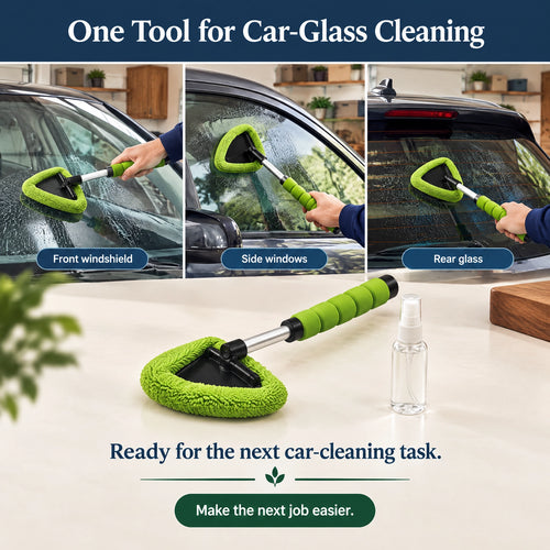 Windshield Wipe — Compact Car-Glass Cleaning