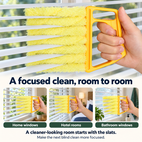 Blind-Slat Cleaner — Reach Dust Between the Slats