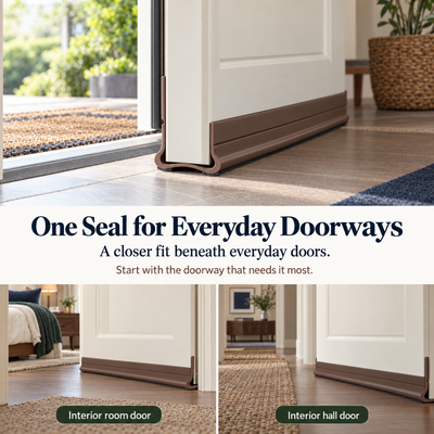 Steadwell Rewards Door Gap Seal — A closer fit at the threshold