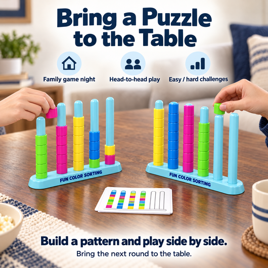 Color Stack Challenge — Race to Match