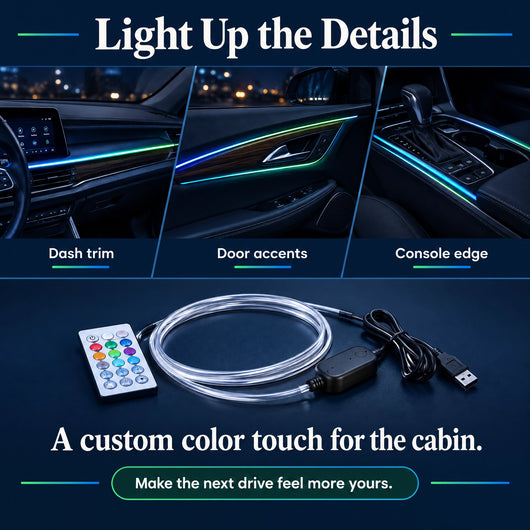 Car Accent Light — Custom Color Touch
