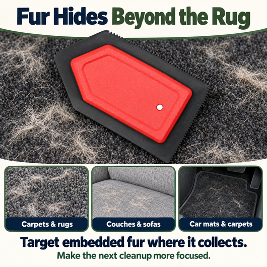 Pet Hair Fabric Scraper — Target Embedded Fur