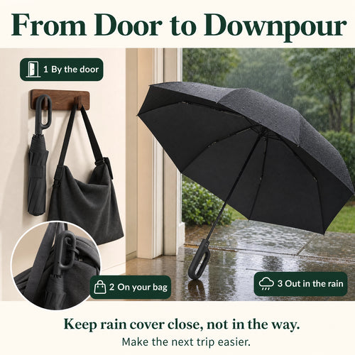 LoopCarry Umbrella — Rain Coverage That Hangs Up