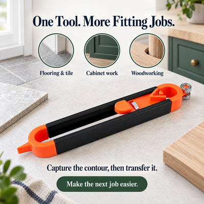 Contour Transfer Gauge — Mark Tricky Curves