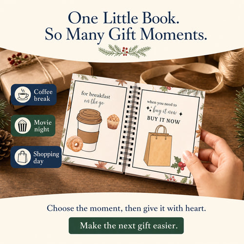 Christmas Gift Card Moment Book — Make Every Card Feel Personal