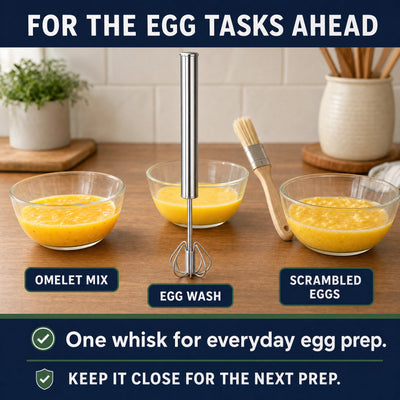 PressWhisk — Hands-On Egg Prep