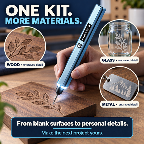 Handheld Engraving Kit — Add Personal Detail