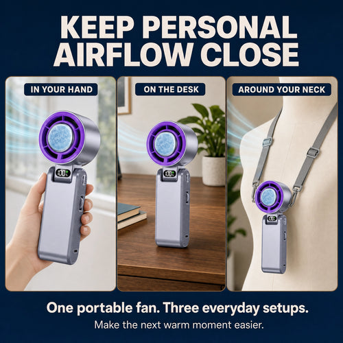 FlexCool Fan — Personal Airflow
