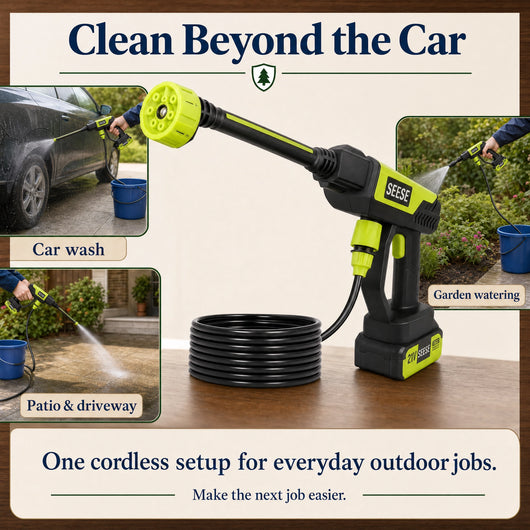 Cordless Rinse Kit — Clean Where You Need It