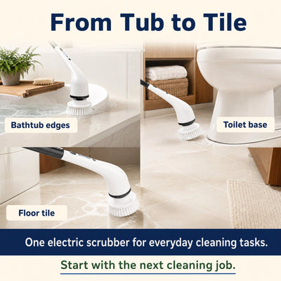 SpinReach Scrubber — Focused Cleaning