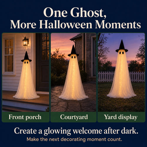 Steadwell Glow Ghost — Halloween Welcome
