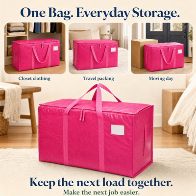 FoldAway Storage Tote — Pack More, Store Smarter