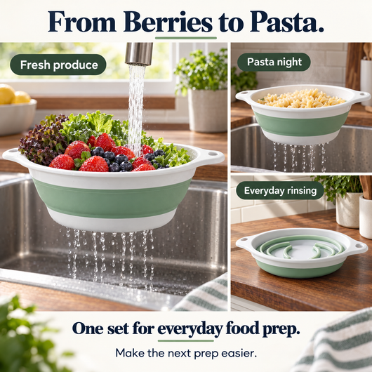 Sink-to-Counter Colander Set — Tidy Prep