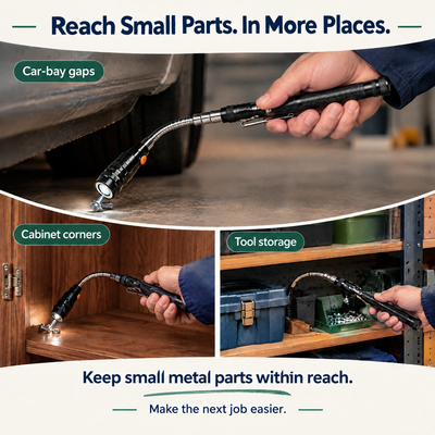 Magnetic Reach Light — Find & Retrieve