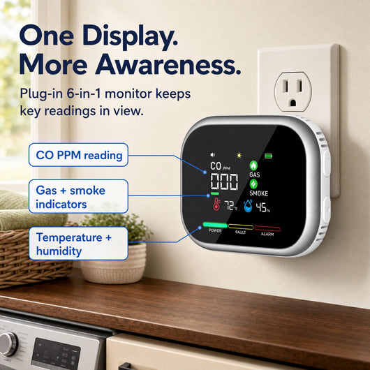 PlugView Home Monitor — Key Readings at a Glance