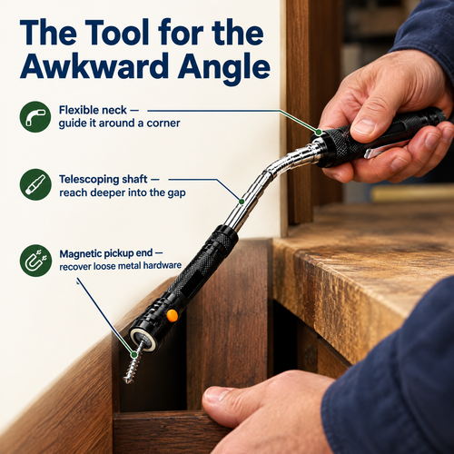 Magnetic Reach Light — Find & Retrieve