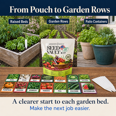 GardenStart Seed Vault — Plan Every Garden Row